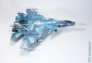 1/48 Su-33 Flanker-D - Minibase - Budowa