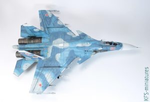 1/48 Su-33 Flanker-D - Minibase - Budowa