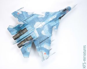 1/48 Su-33 Flanker-D - Minibase - Budowa