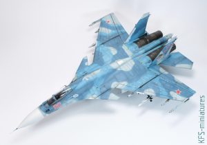 1/48 Su-33 Flanker-D - Minibase - Budowa