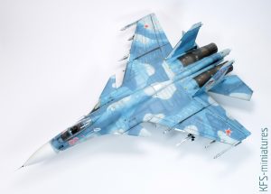 1/48 Su-33 Flanker-D - Minibase - Budowa