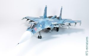 1/48 Su-33 Flanker-D - Minibase - Budowa