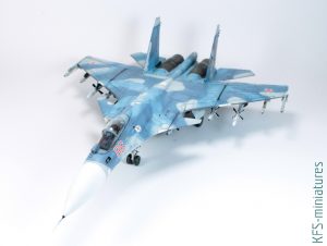 1/48 Su-33 Flanker-D - Minibase - Budowa