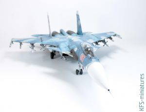 1/48 Su-33 Flanker-D - Minibase - Budowa