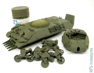 1/48 M10 Wolverine - Operation Cobra 1944 - Budowa cz.2