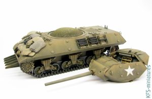 1/48 M10 Wolverine - Operation Cobra 1944 - Budowa cz.2