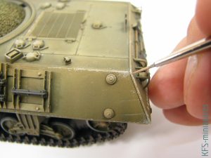 1/48 M10 Wolverine - Operation Cobra 1944 - Budowa cz.3