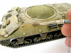 1/48 M10 Wolverine - Operation Cobra 1944 - Budowa cz.3