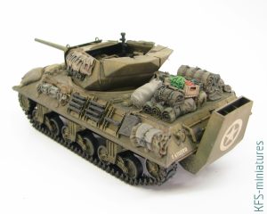 1/48 M10 Wolverine - Operation Cobra 1944 - Budowa cz.3