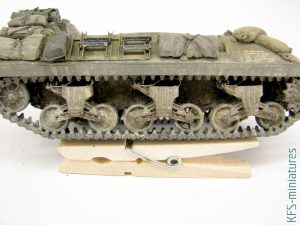 1/48 M10 Wolverine - Operation Cobra 1944 - Budowa cz.3