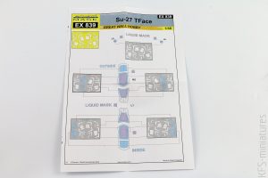 1/48 Su-27 - dodatki do modelu Great Wall Hobby