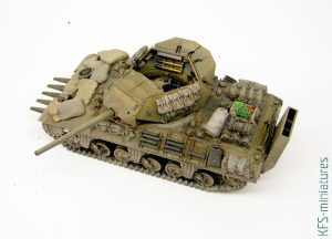 1/48 M10 Wolverine - Operation Cobra 1944 - Budowa cz.3