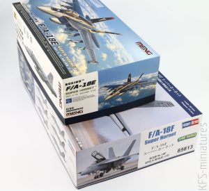 1/48 F/A-18 Super Hornet - Meng vs. HobbyBoss