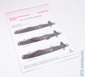 1/48 Avro Lancaster B Mk.I - HK Models - Budowa cz.1