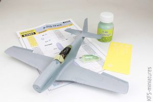 1/48 P-51D-5  Mustang - Eduard - Budowa cz.2