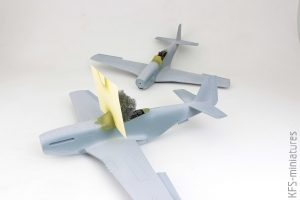 1/48 P-51D-5  Mustang - Eduard - Budowa cz.2