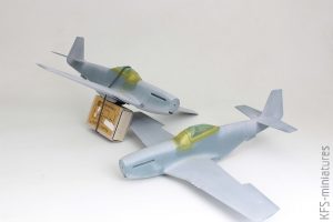 1/48 P-51D-5  Mustang - Eduard - Budowa cz.2