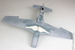 1/48 P-51D-5  Mustang - Eduard - Budowa cz.2