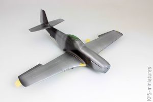 1/48 P-51D-5  Mustang - Eduard - Budowa cz.2