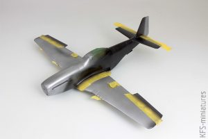 1/48 P-51D-5  Mustang - Eduard - Budowa cz.2