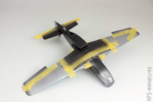 1/48 P-51D-5  Mustang - Eduard - Budowa cz.2