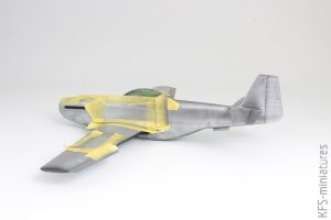 1/48 P-51D-5  Mustang - Eduard - Budowa cz.2