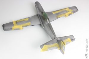 1/48 P-51D-5  Mustang - Eduard - Budowa cz.2