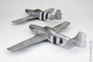 1/48 P-51D-5  Mustang - Eduard - Budowa cz.2