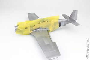 1/48 P-51D-5  Mustang - Eduard - Budowa cz.2