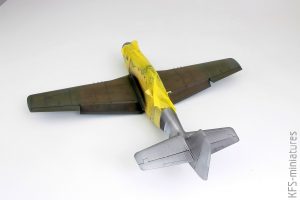 1/48 P-51D-5  Mustang - Eduard - Budowa cz.2