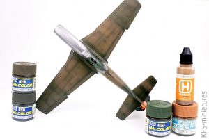 1/48 P-51D-5  Mustang - Eduard - Budowa cz.2