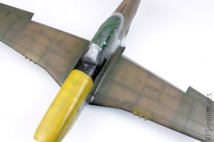 1/48 P-51D-5  Mustang - Eduard - Budowa cz.2