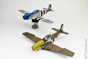 1/48 P-51D-5  Mustang - Eduard - Budowa cz.2