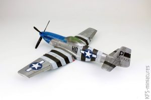 1/48 P-51D-5  Mustang - Eduard - Budowa cz.2