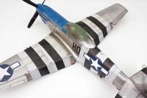 1/48 P-51D-5  Mustang - Eduard - Budowa cz.2