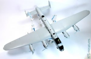 1/48 Avro Lancaster B Mk.I - HK Models - Budowa cz.1