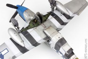 1/48 P-51D-5  Mustang - Eduard - Budowa cz.2