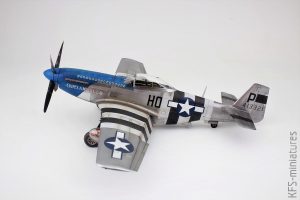 1/48 P-51D-5  Mustang - Eduard - Budowa cz.2