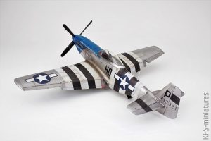 1/48 P-51D-5  Mustang - Eduard - Budowa cz.2