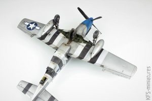 1/48 P-51D-5  Mustang - Eduard - Budowa cz.2