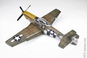 1/48 P-51D-5  Mustang - Eduard - Budowa cz.2