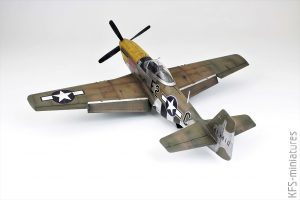 1/48 P-51D-5  Mustang - Eduard - Budowa cz.2