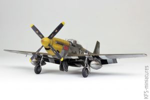 1/48 P-51D-5  Mustang - Eduard - Budowa cz.2