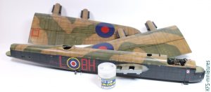 1/48 Avro Lancaster B Mk.I - HK Models - Budowa cz.2