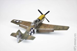 1/48 P-51D-5  Mustang - Eduard - Budowa cz.2