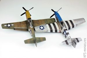 1/48 P-51D-5  Mustang - Eduard - Budowa cz.2