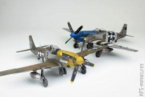 1/48 P-51D-5  Mustang - Eduard - Budowa cz.2