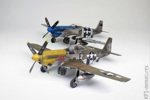 1/48 P-51D-5  Mustang - Eduard - Budowa cz.2