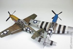 1/48 P-51D-5  Mustang - Eduard - Budowa cz.2