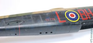 1/48 Avro Lancaster B Mk.I - HK Models - Budowa cz.2